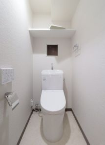 gardenのトイレ|ゆったりとした空間のトイレです
