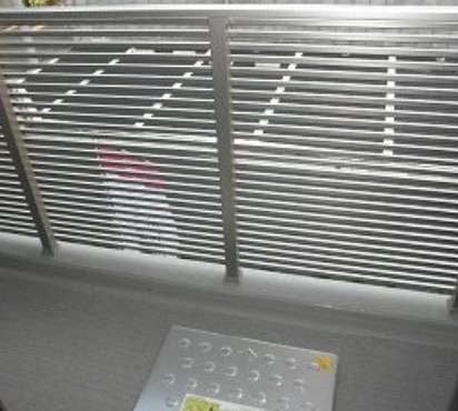 ライズ中野新橋のバルコニー