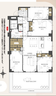  | 【三旺マンション覚王山B棟】仲介手数料無料！田代小学校・城山中学校