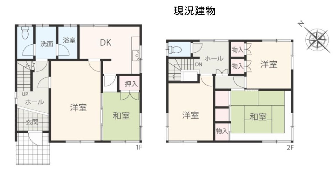 建築条件なし　分譲地内のその他|古家間取り