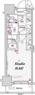 【間取り】 | ガーラ・プレシャス門前仲町