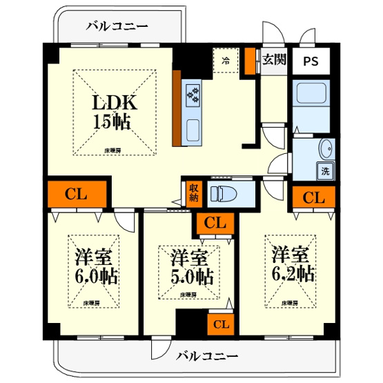 【間取り】 | 隆和