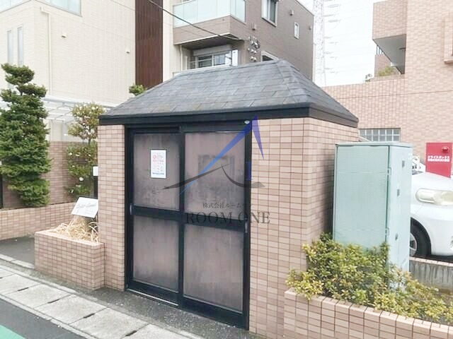コンフォートグリーンのその他共用部分|敷地内ごみ置き場です。