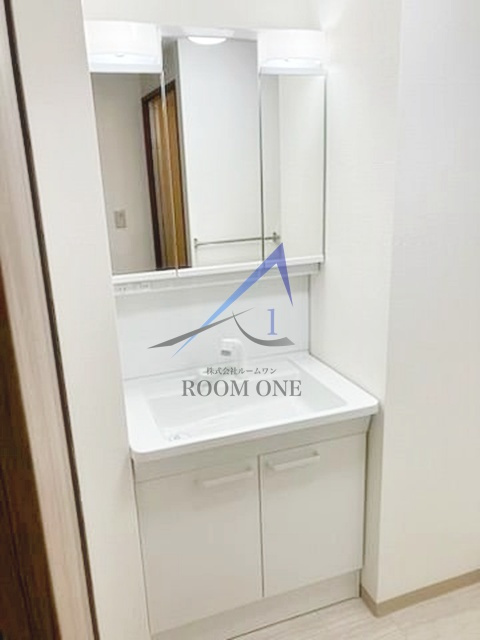 コンフォートグリーンの洗面所|洗面台です。