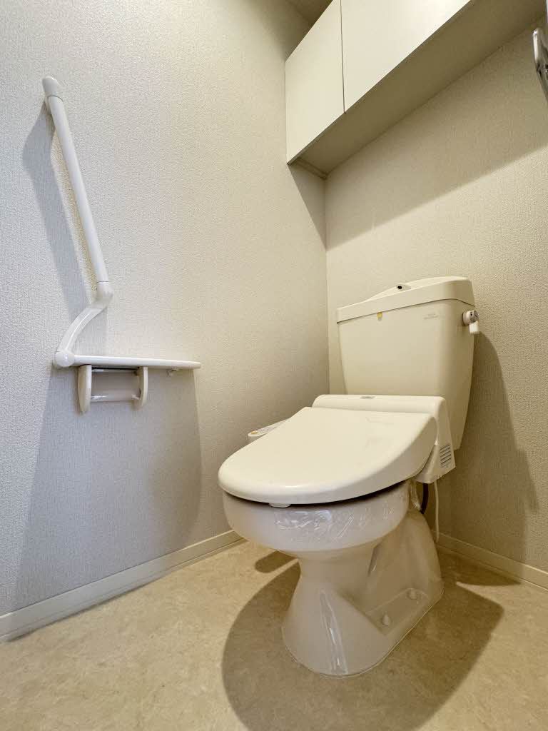 MAST東櫛原　C棟のトイレ|コンパクトで使いやすいトイレです