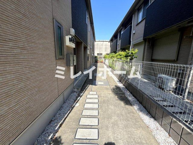 シュタール　ヒュッテA棟のエントランス