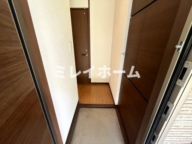 シュタール　ヒュッテA棟の玄関
