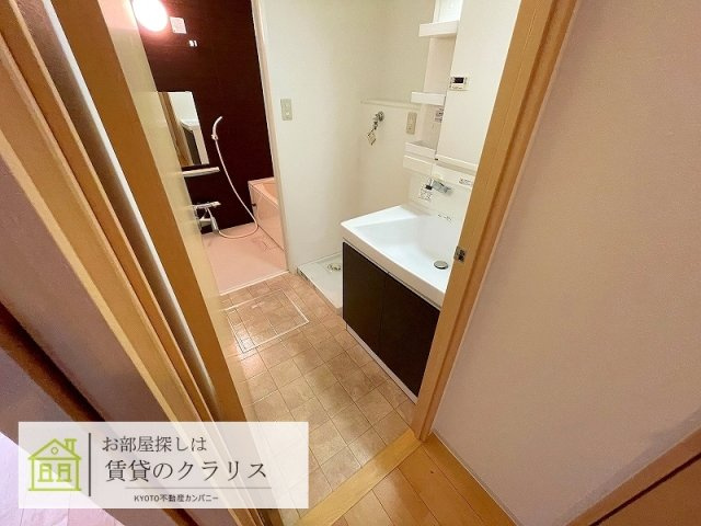 ブロッサム桂の洗面所