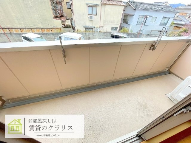 ブロッサム桂のバルコニー