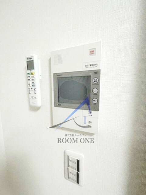 ガーラ・ヴィスタ大島のセキュリティ|モニター付きインターホンです。