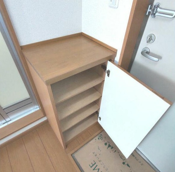 リバーハイツⅡの玄関