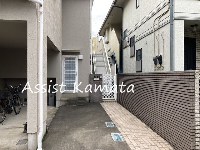 上池台５丁目住宅の駐車場