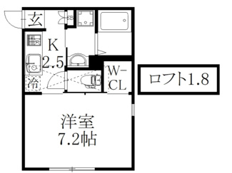 【間取り】 | フォルス２７ | 間取りです。