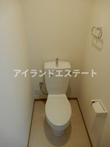 ドマーニ東が丘2　南東向き　独立洗面台　駅近のトイレ