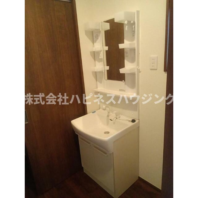 グランソフィア柏市南逆井１丁目　Ｄ(グランソフィアカシワシミナミサカサイイッチョウメ)の独立洗面台