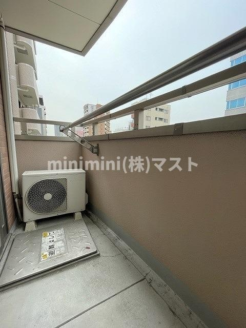 ルミエール瓦屋町のバルコニー
