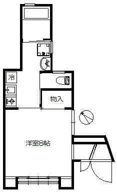 フローラの間取り