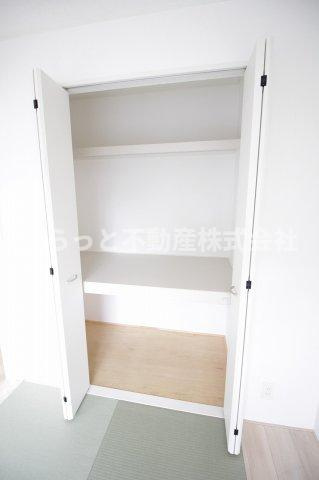 クレイドルガーデン土浦市若松町第2の収納|収納豊富です