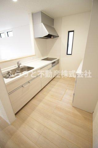 クレイドルガーデン土浦市若松町第2のキッチン|使いやすいキッチンです