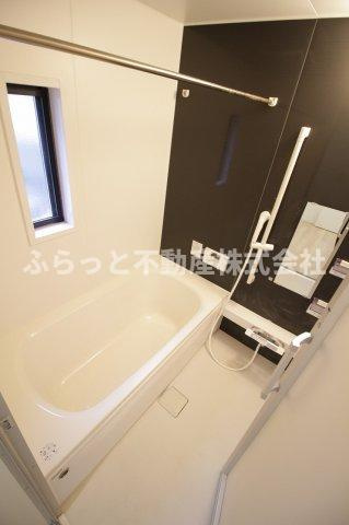クレイドルガーデン土浦市若松町第2の浴室|日々の疲れを癒すお風呂付です