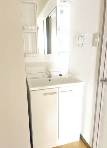合志市幾久富の賃貸マンションの洗面所|使いやすい洗面所です