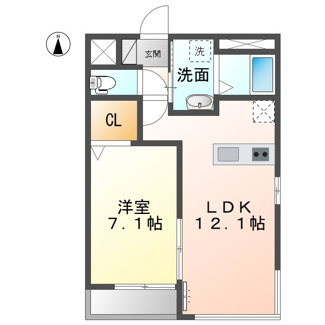 【間取り】 | グランジャルダン | ★オートロック、都市ガスマンション！