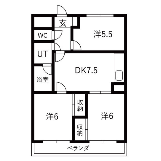 【間取り】 | グリーンプラザ池上台