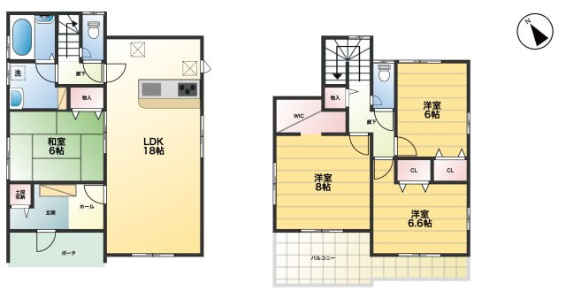【間取り】 | 加須市馬内　中古戸建