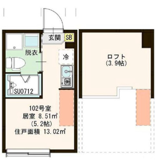 【間取り】 | Villa Ailes平和台