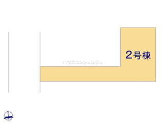 【区画図】 | 名古屋市南区星宮町54【仲介手数料無料】新築一戸建て　2号棟