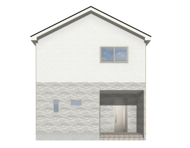 【完成予想図】 | 深谷市武蔵野第3  クレイドルガーデン　新築戸建　全2棟　1号棟