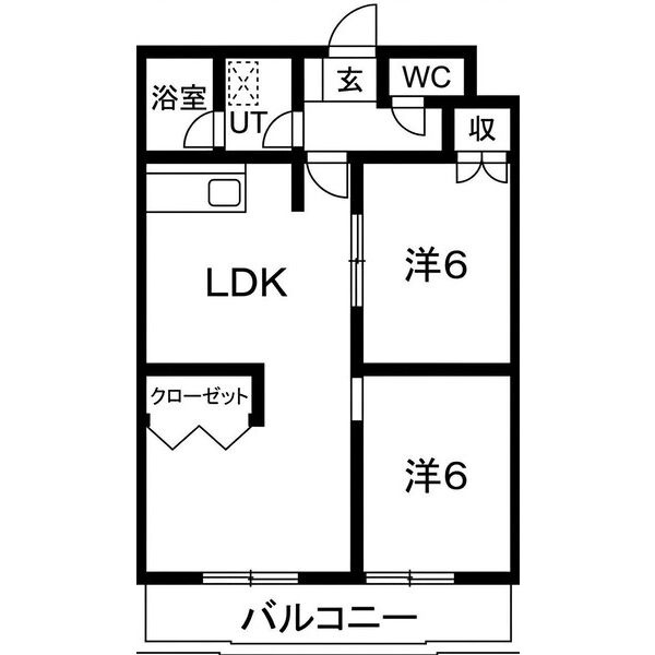 レジデンス東刈谷　　刈谷市の賃貸ならクラスホーム刈谷店の間取り