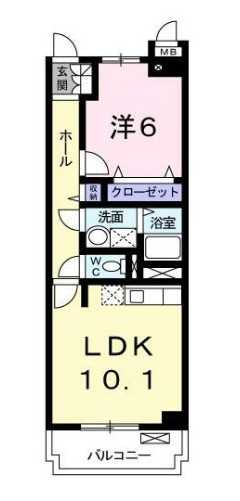カルムアビタシオンの間取り