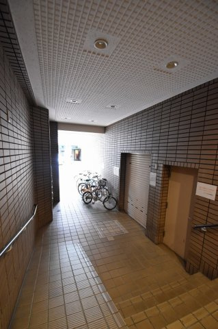 クレイドル谷町のロビー