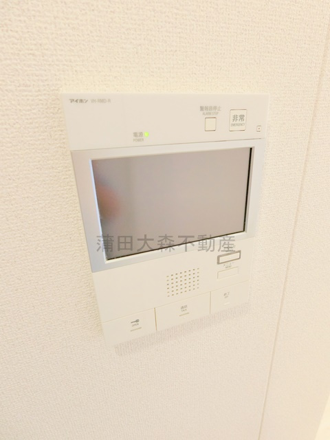 PREMIUM　CUBE武蔵新田の設備|TVモニター付インターホン