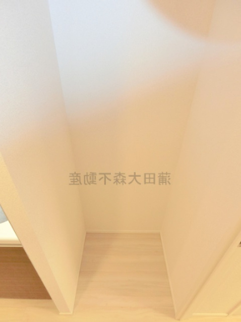 PREMIUM　CUBE武蔵新田のキッチン|冷蔵庫置き場