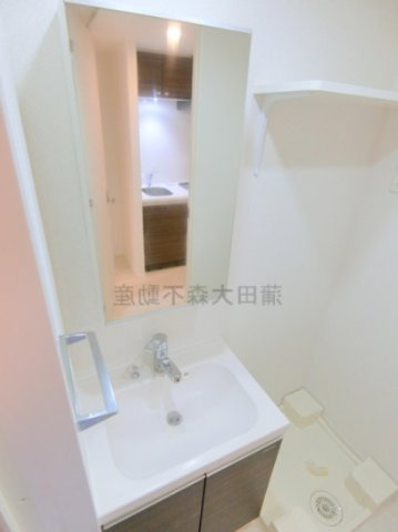 PREMIUM　CUBE武蔵新田の洗面所