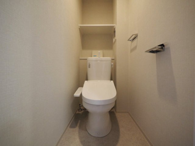 【トイレ】 | ArtizA都島 | 落ち着いた色調のトイレです