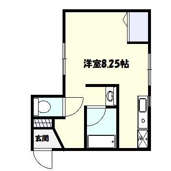 ティーセン邸の間取り|間取りです。