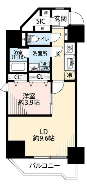 プレール・ドゥーク両国Ⅳの間取り|間取りです。