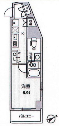 ラヴィエント南千住Ⅴの間取り