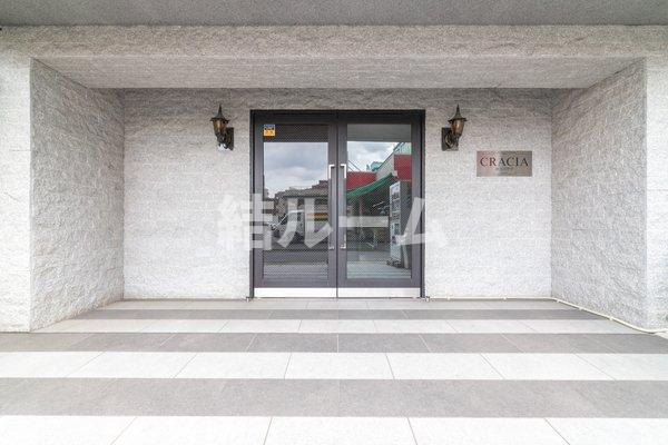 練馬区高野台２丁目の賃貸マンションのエントランス