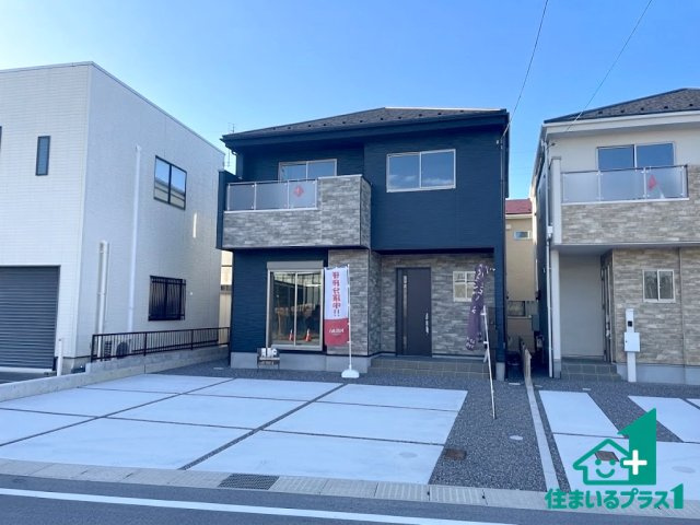 ★彦根市正法寺町　第1期　新築一戸建ての外観|お客様に長く安心して住んでいだだける事にこだわった家づくり！住んでからのアフターサービスにもしっかりと取り組んでいます！
