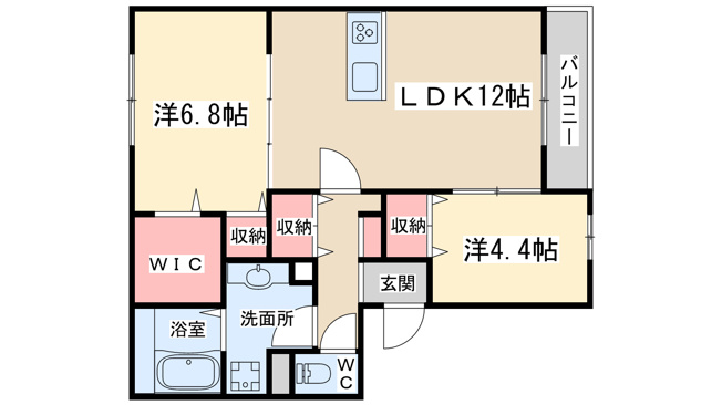 【間取り】 | ウエストキューブ