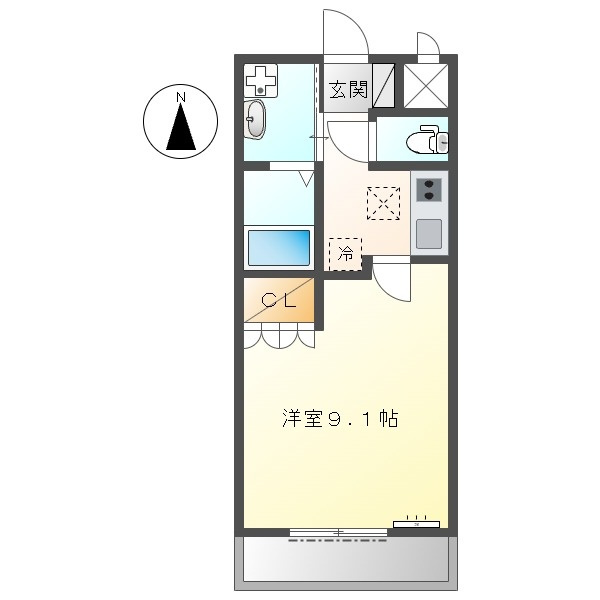 グラードの間取り|間取り