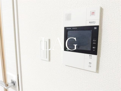 【セキュリティ】 | プレール・ドゥーク蔵前 | モニター付きインターフォンです。