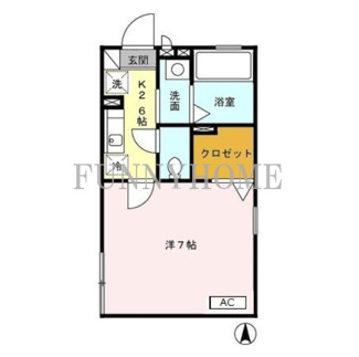 【間取り】 | コスモハイツ　ＡＢ