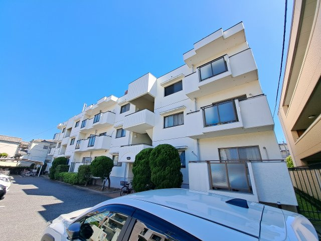 花園マンションの外観