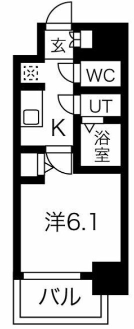メイクス今池PRIMEの間取り