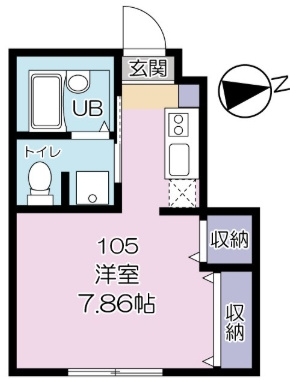 【間取り】 | エスパーダ下高井戸